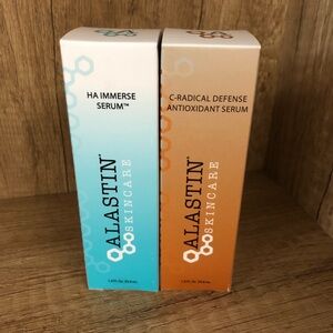 HA Immerse Serum and C-Radical Defense Antioxidant Serum Set